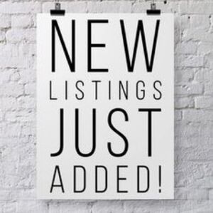 NEW ITEMS HAVE BEEN LISTED! TAKE A LOOK.
